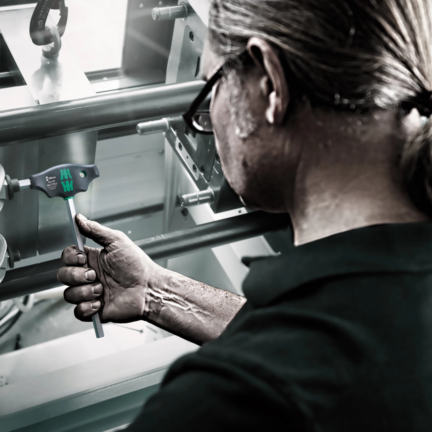 Wera 467 TORX HF T-handle screwdriver with holding function, TX 40 x 200 mm