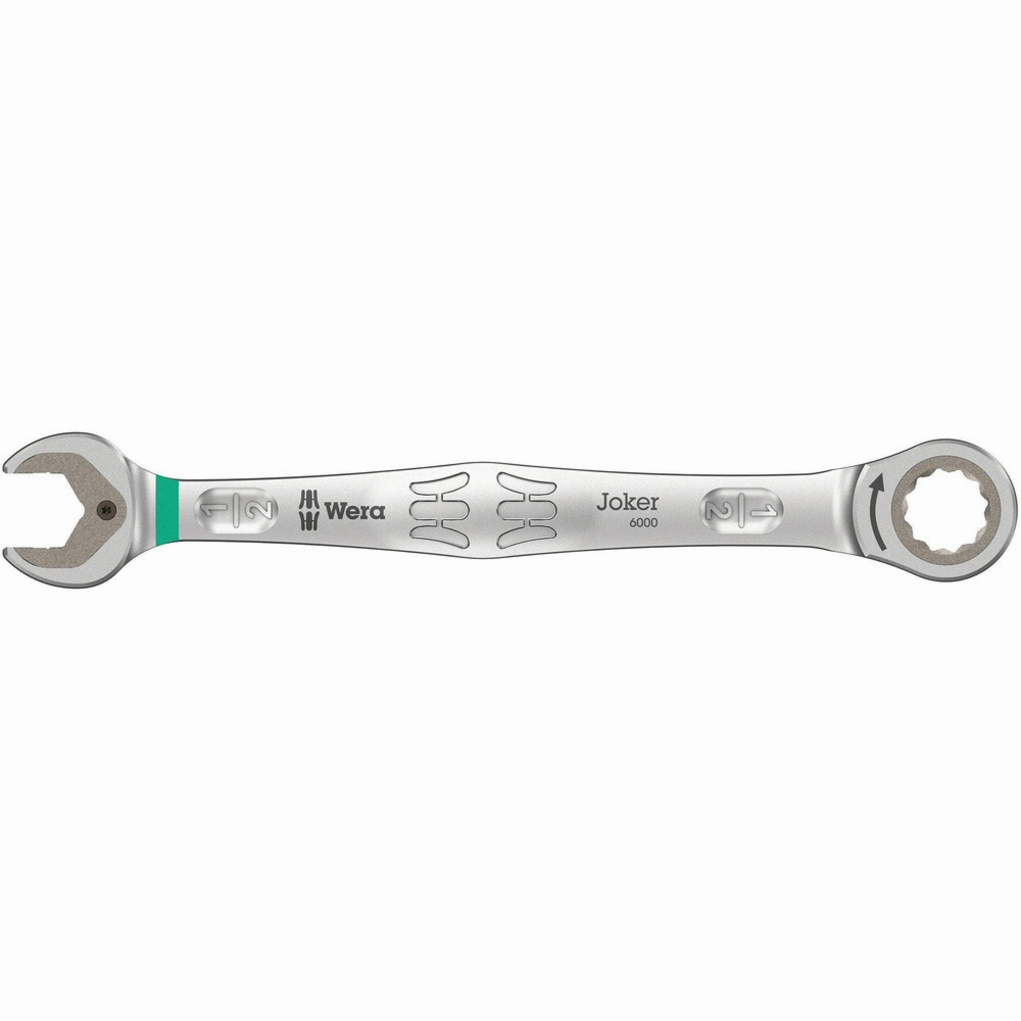 Wera 6000 Joker Ratcheting combination wrenches, Imperial, 11/16" x 235 mm