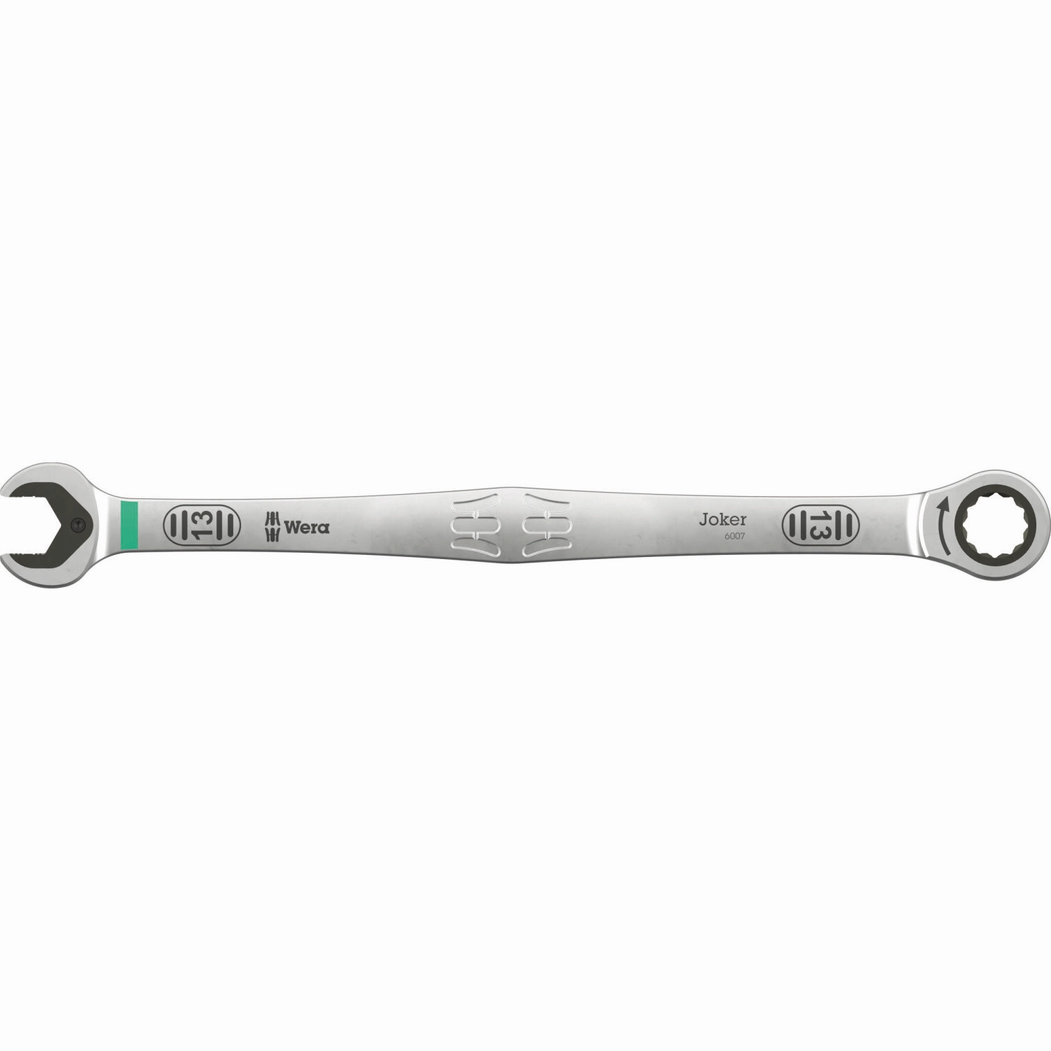 Wera 6007 Joker SB Ring Ratchet Spanner, Long Design, 13 x 245 mm
