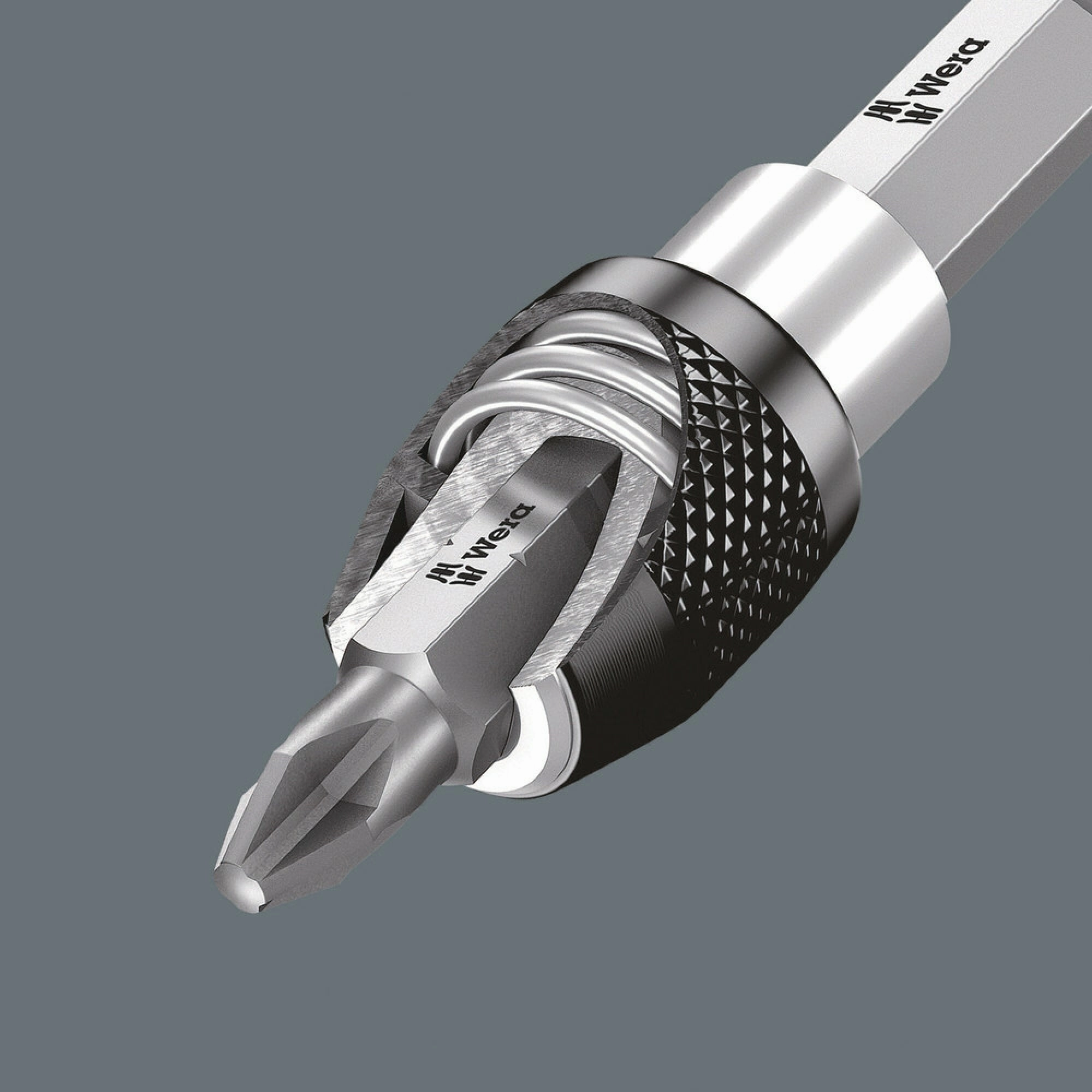 Wera 830 Vario bit holder adaptor, 1/4" x 165 mm