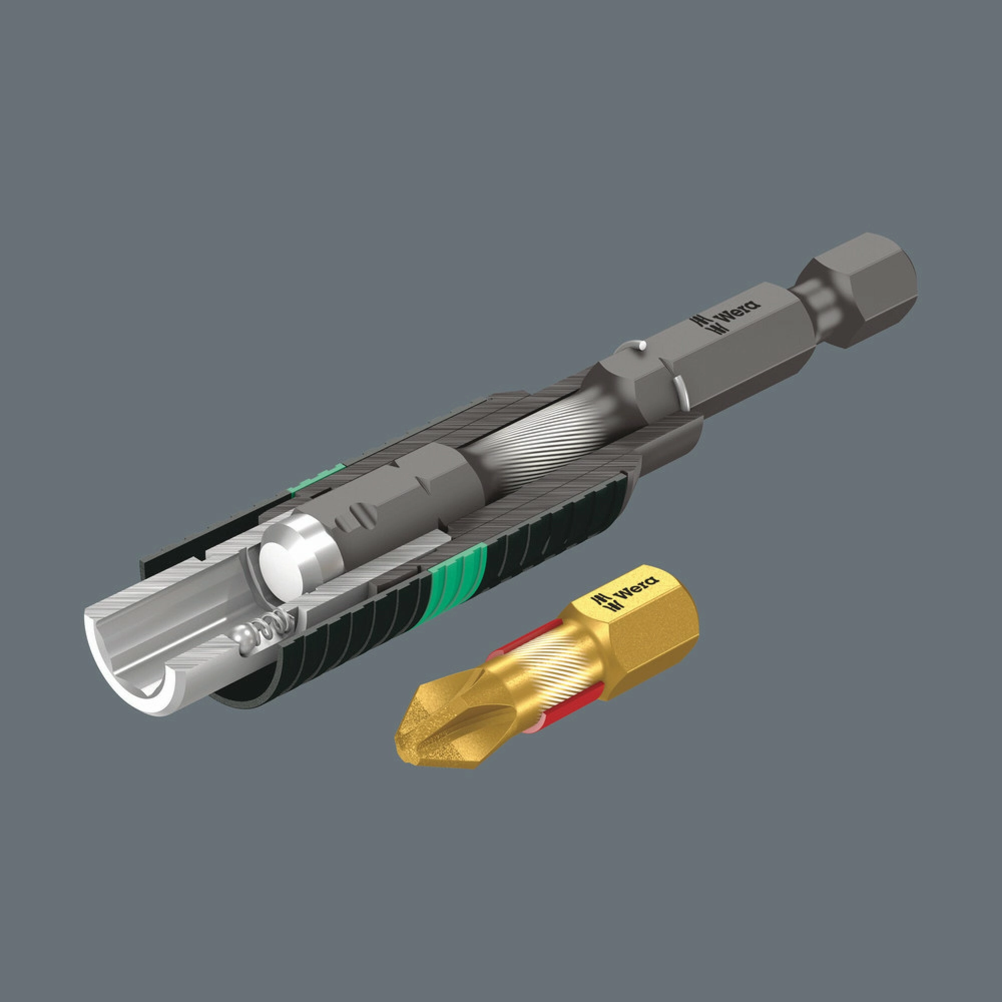 Wera 851/4 BDC bits, PH 1 x 50 mm
