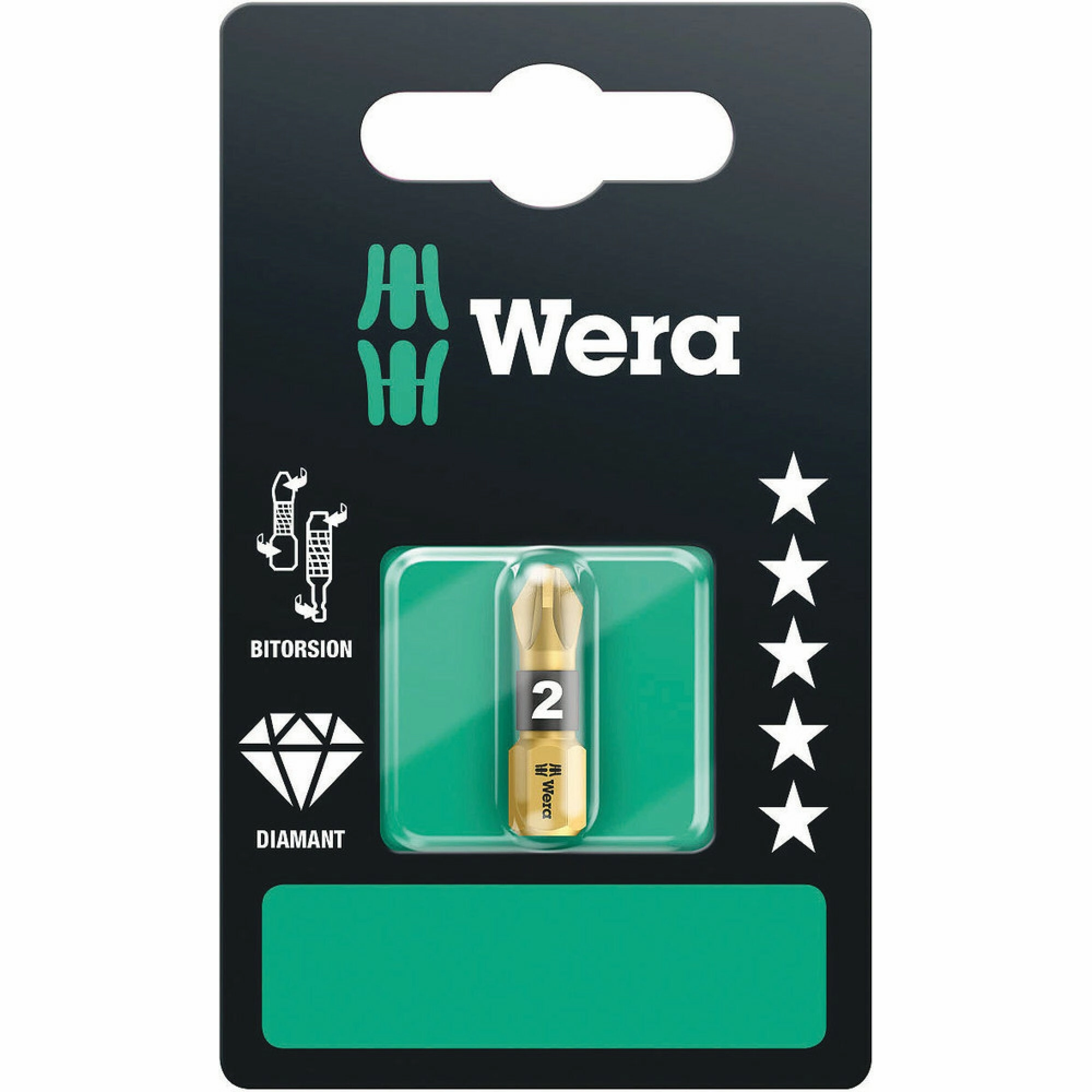Wera 855/1 BDC SB bits, PZ 3 x 25 mm