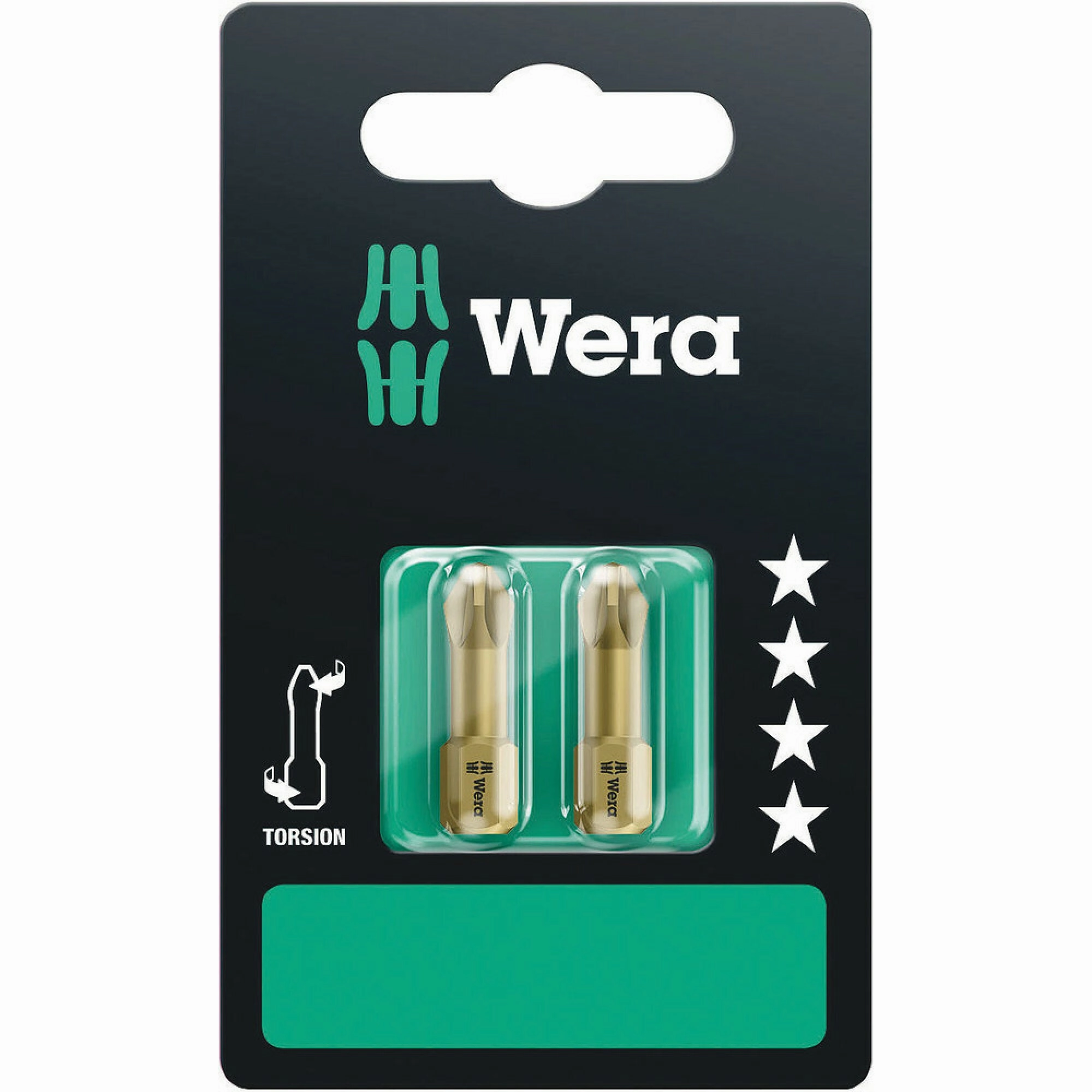 Wera 855/1 TH SB bits, PZ 1 x 25 mm, 2 pieces