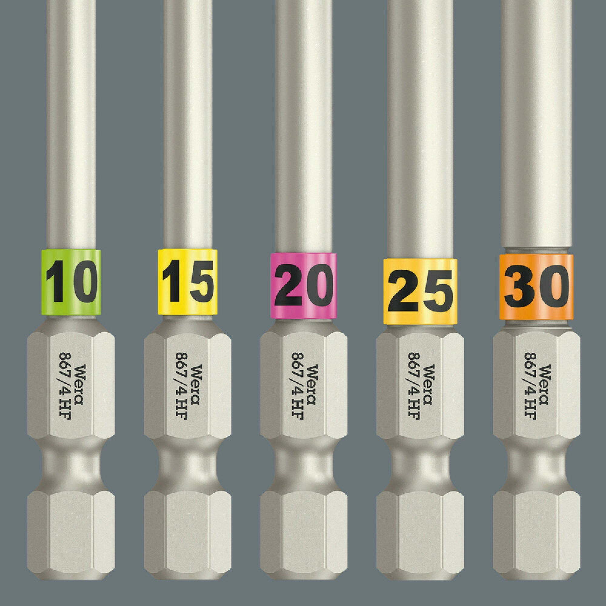 Wera 867/4 TORX HF Bits with holding function, TX 40 x 50 mm