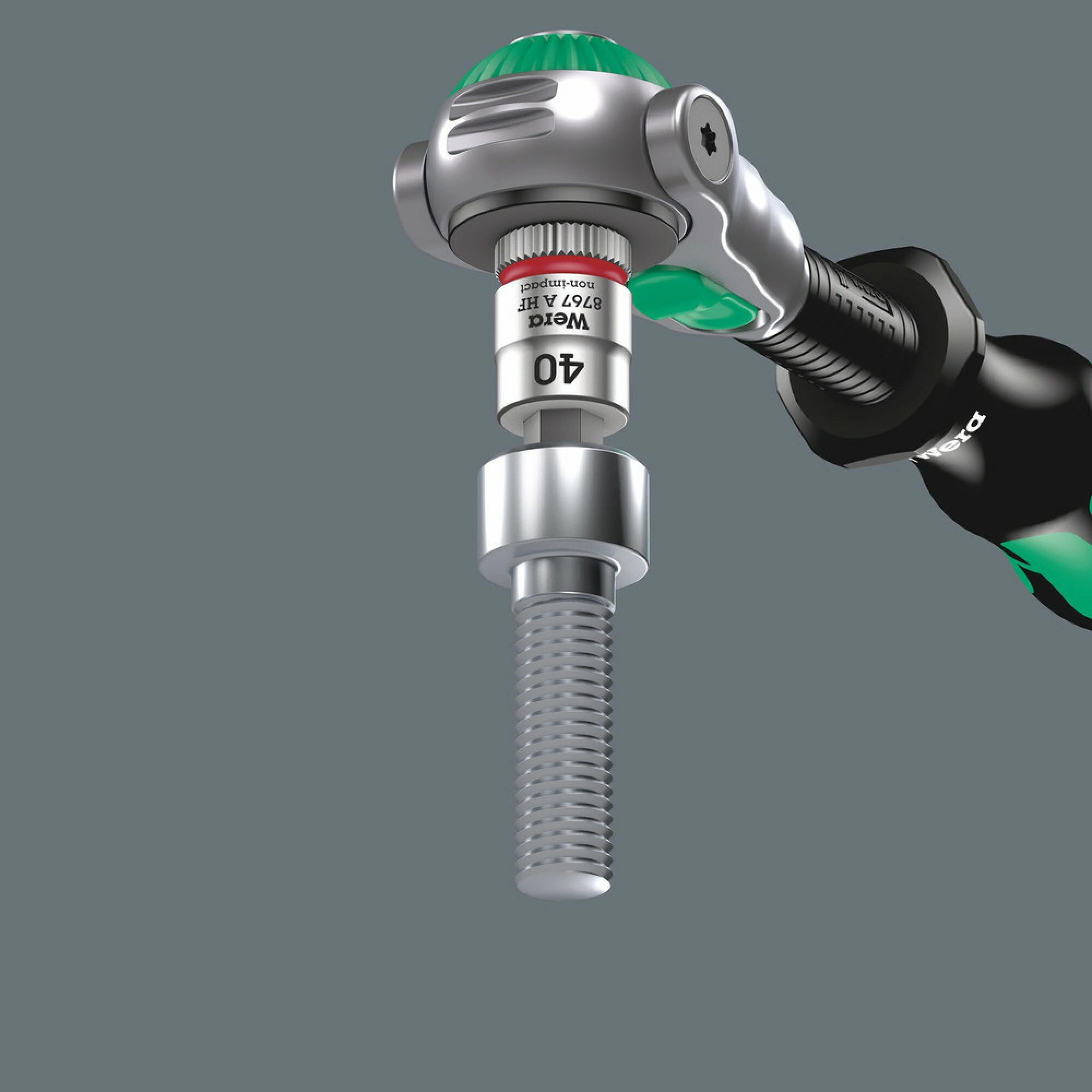 Wera 8767 A HF TORX Zyklop bit socket with holding function, 1/4" drive, TX 30 x 100 mm