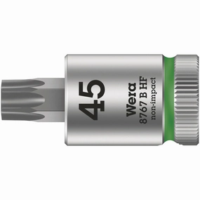 Wera 8767 B HF TORX Zyklop bit socket with holding function, 3/8" drive, TX 25 x 107 mm