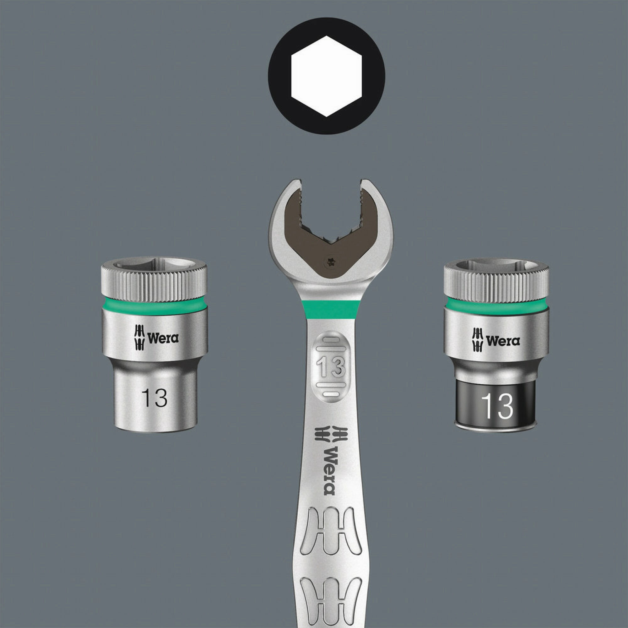 Wera 8767 C HF TORX Zyklop bit socket with 1/2" drive with holding function, TX 50 x 60 mm