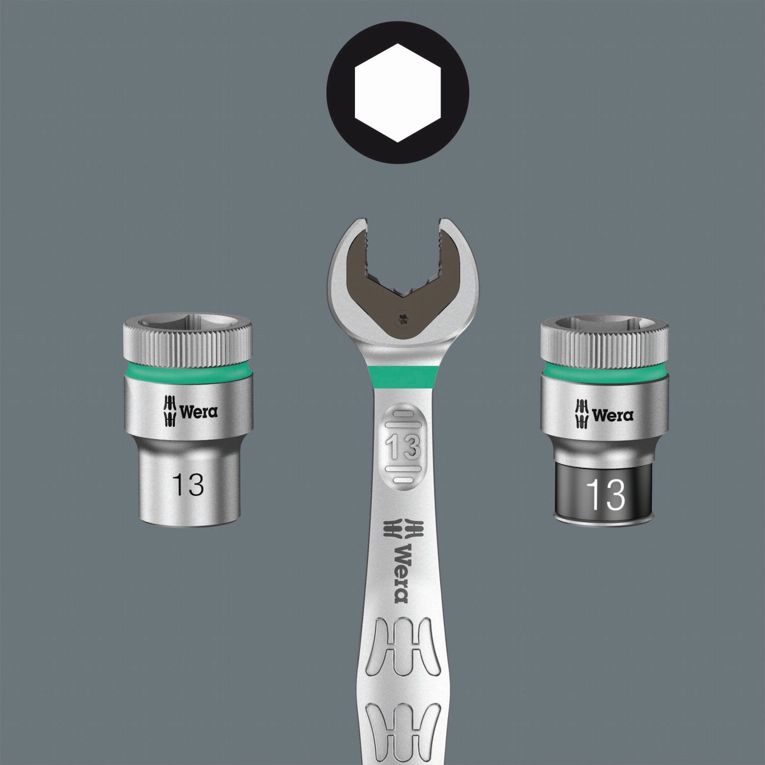 Wera 8790 B Impaktor Deep Set 1, 14 Pc.