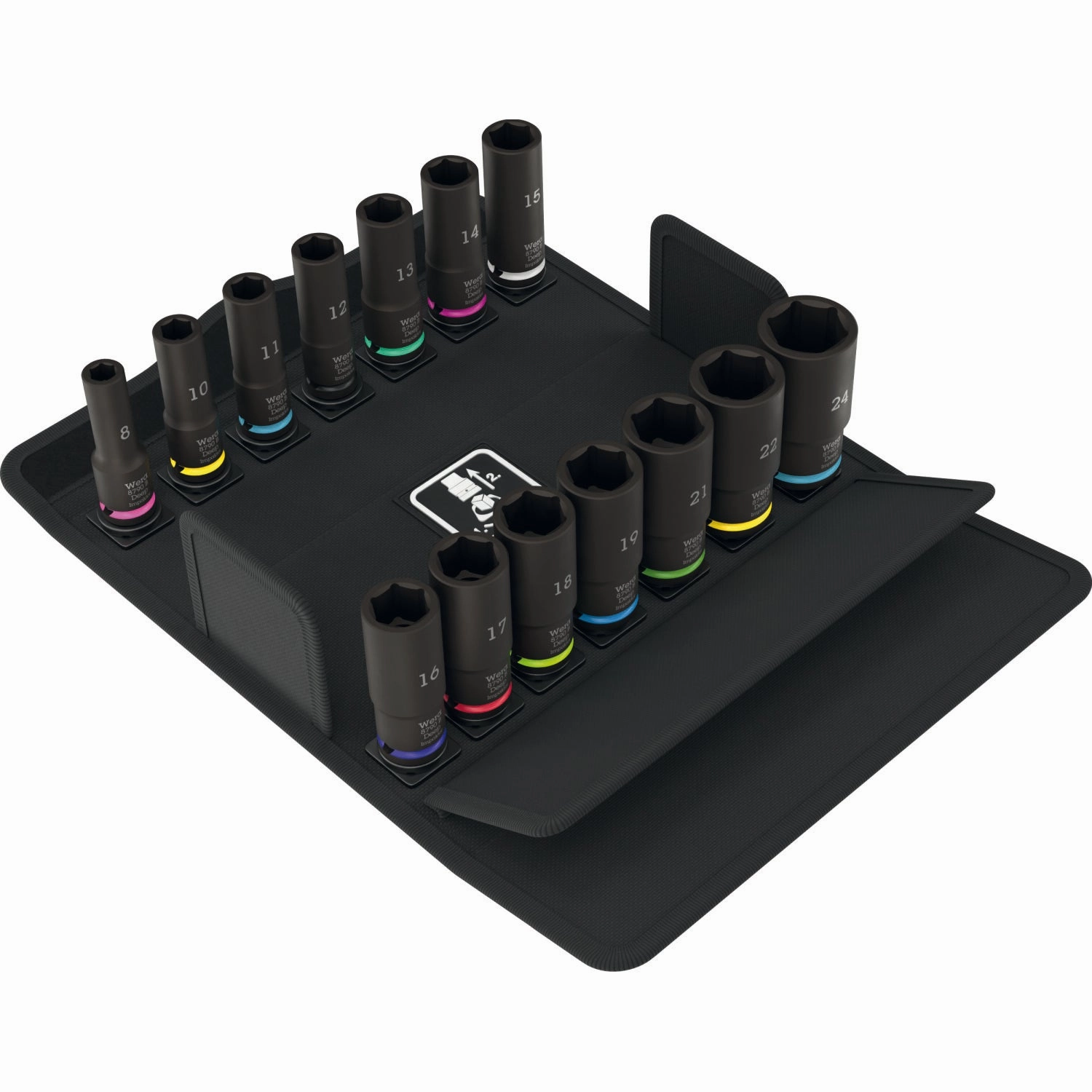 Wera 8790 B Impaktor Deep Set 1, 14 Pc.