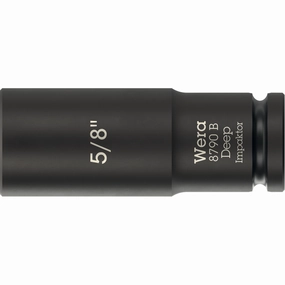 Wera 8790 B Impaktor Deep Socket with 3/8" drive, 5/8"