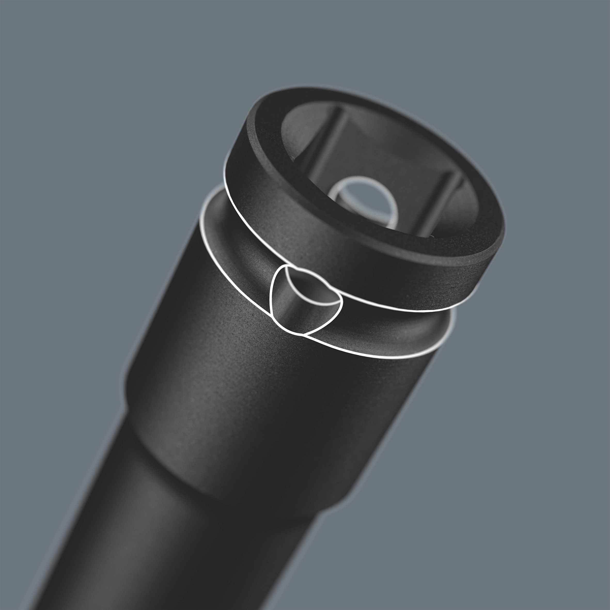 Wera 8790 B Impaktor Deep Socket with 3/8" drive, 5/8"