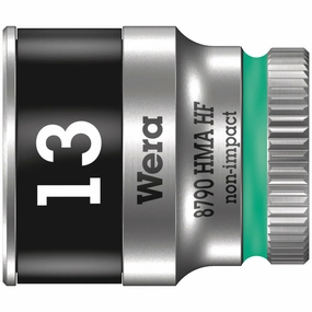 Wera 8790 HMA HF Zyklop socket with 1/4" drive with holding function, 8 x 23 mm