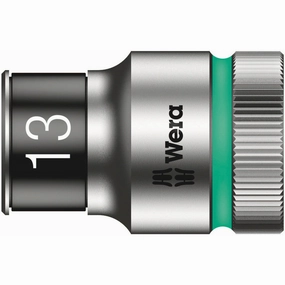 Wera 8790 HMC HF Zyklop socket with 1/2" drive with holding function, 11 x 37 mm