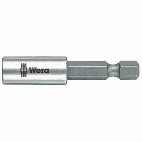 Wera 899/4/1 S Universal Bit Holder with strong retaining ring, 1/4" x 50 mm
