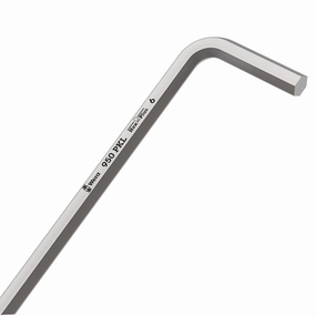 Wera 950 PKLS L-key, metric, chrome plated, 1.5 x 90 mm