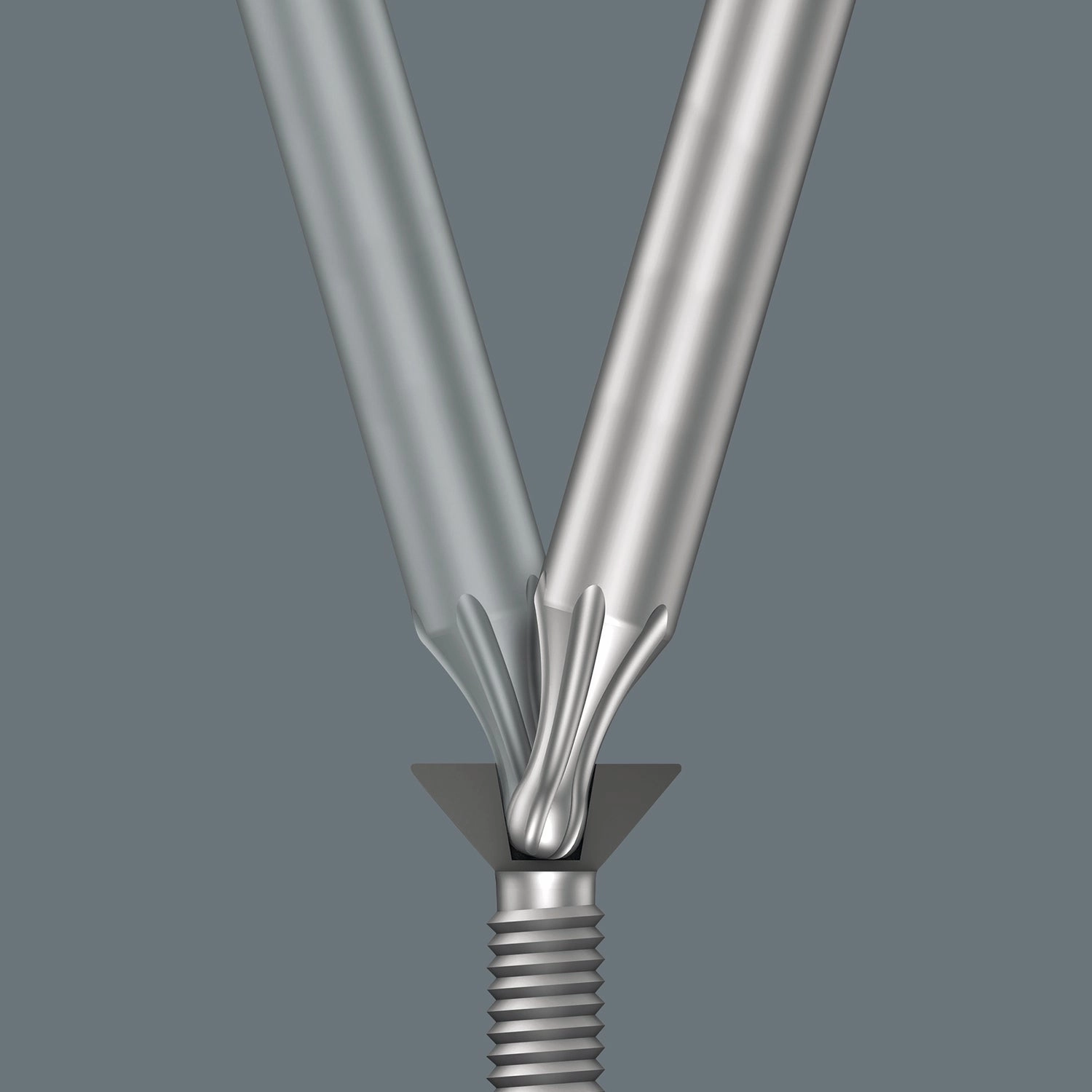 Wera 950 PKS L-key, metric, chrome-plated, 6 x 100 mm