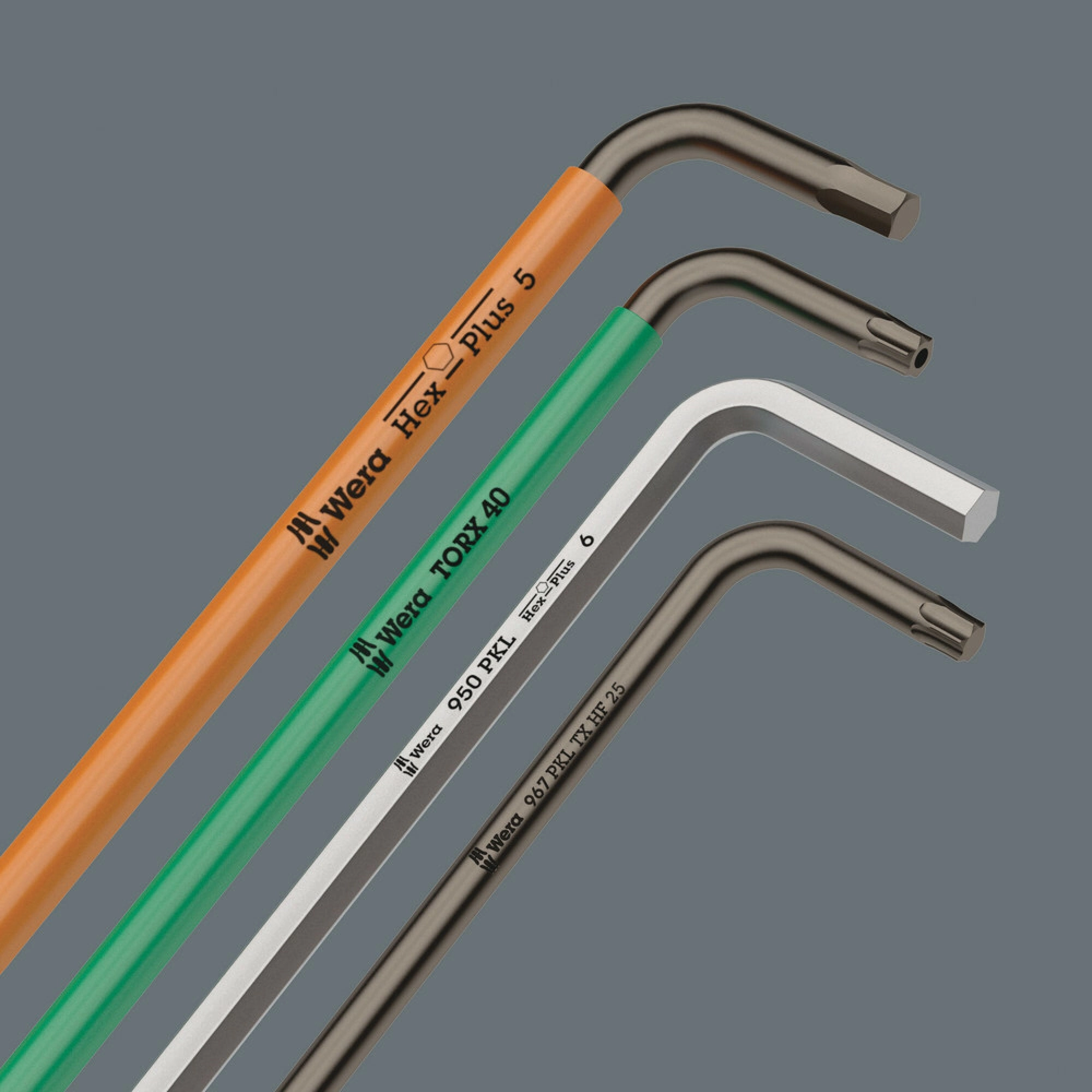 Wera 967 SPKL TORX BO L-key Multicolour, TX 40 x 132 mm