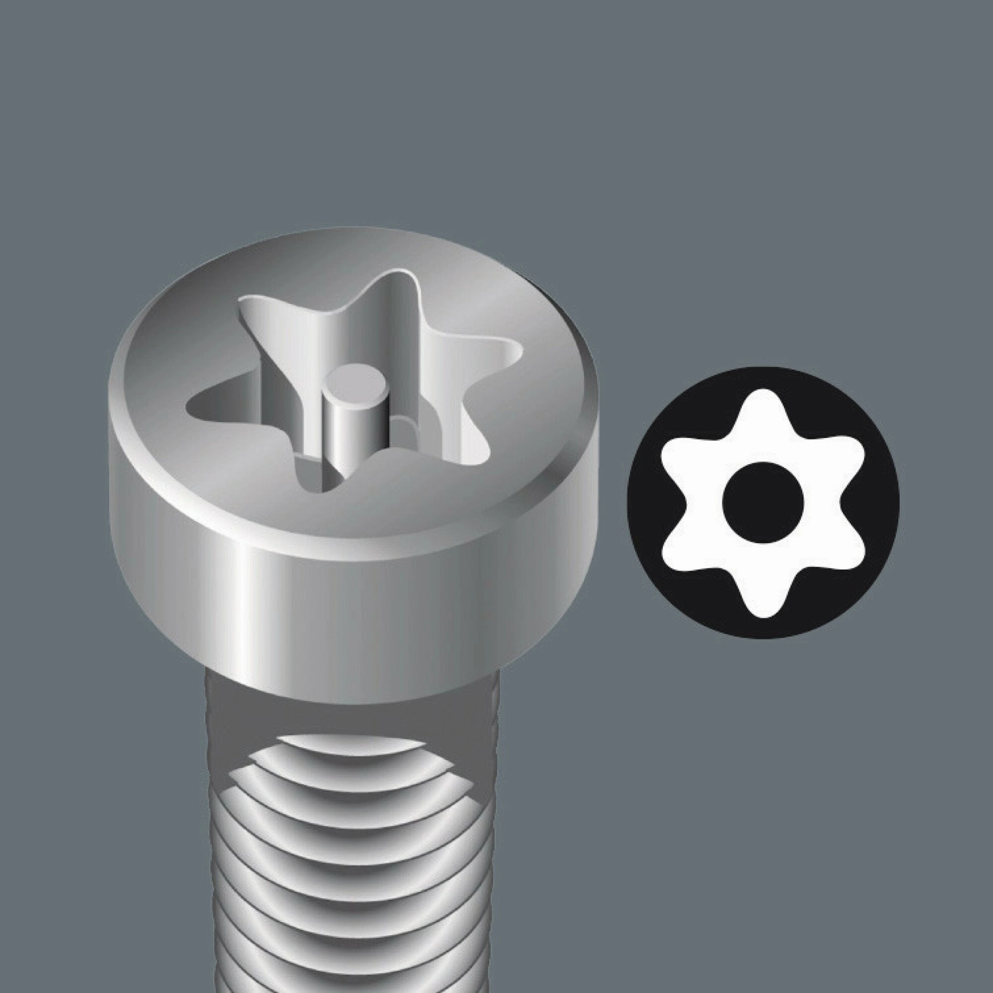 Wera 967 SPKL TORX BO L-key Multicolour, TX 40 x 132 mm