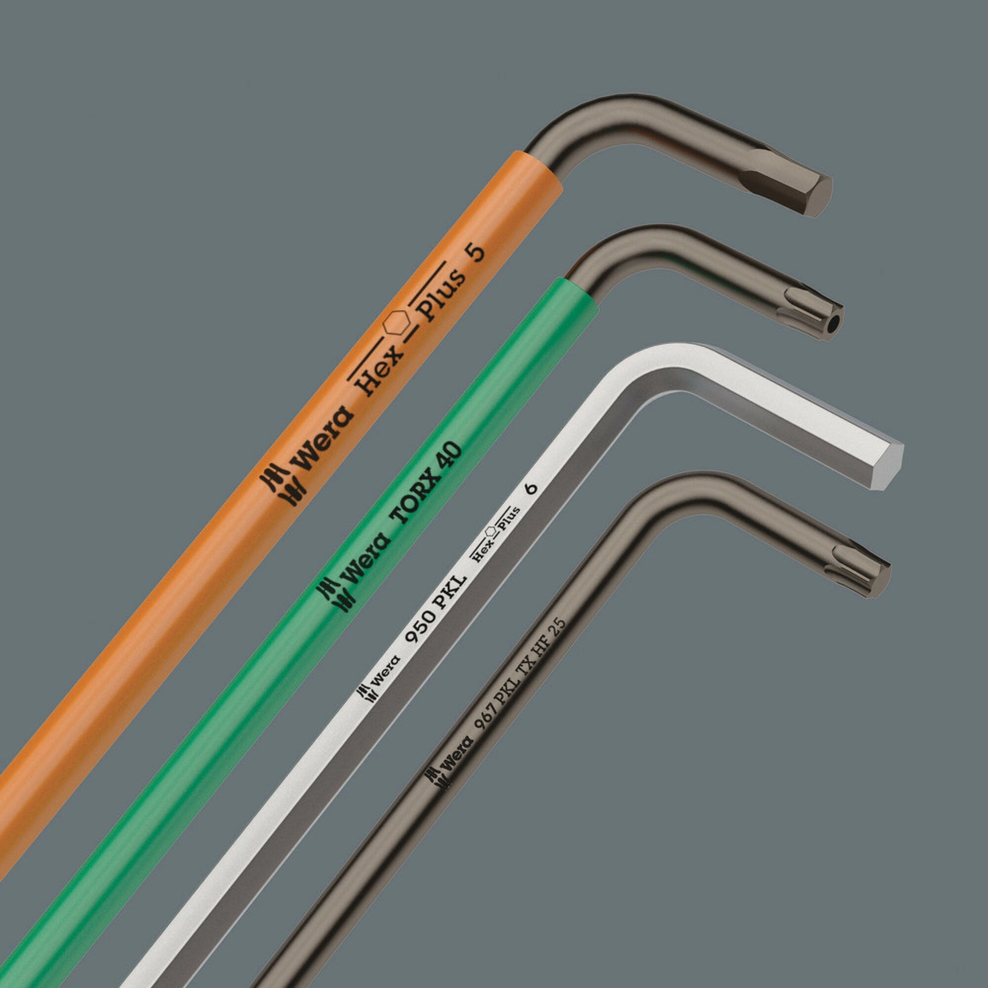 Wera 967 XL HF TORX L-key with holding function, long, TX 40 x 224 mm