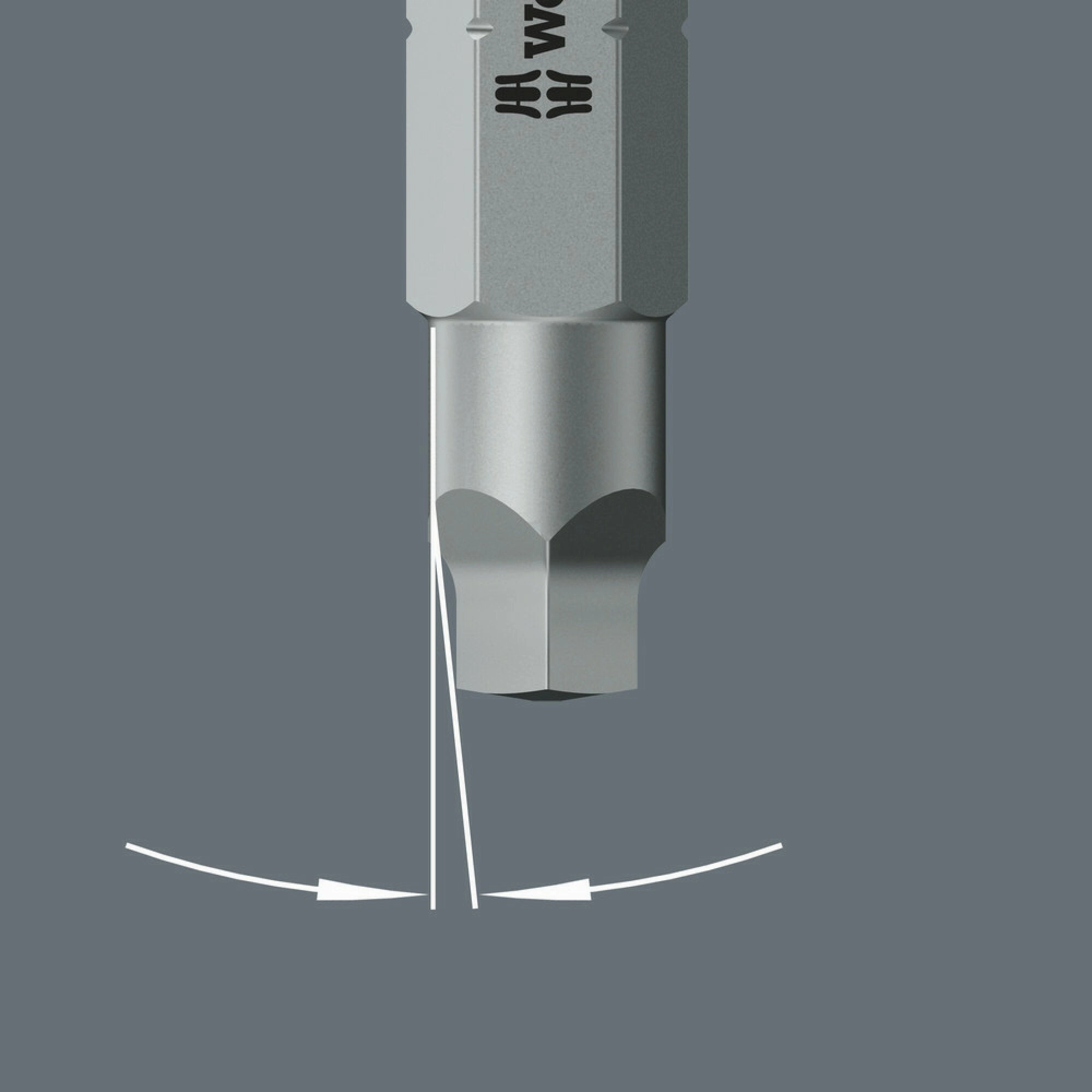 Wera Bit-Box 20 V Robertson, # 2 x 25 mm, 20 pieces