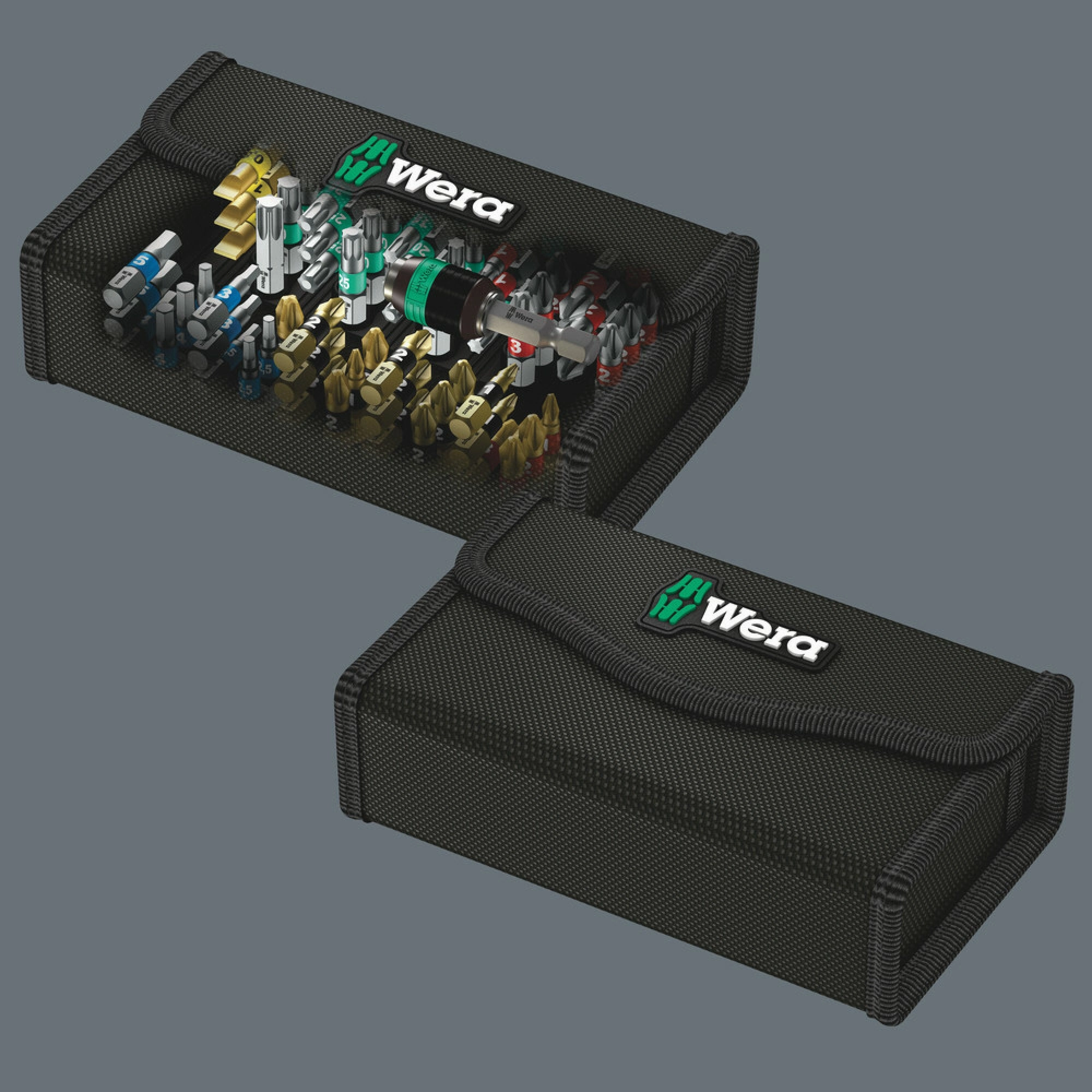 Wera Bit-Safe 61 Wood 1, 61 pieces