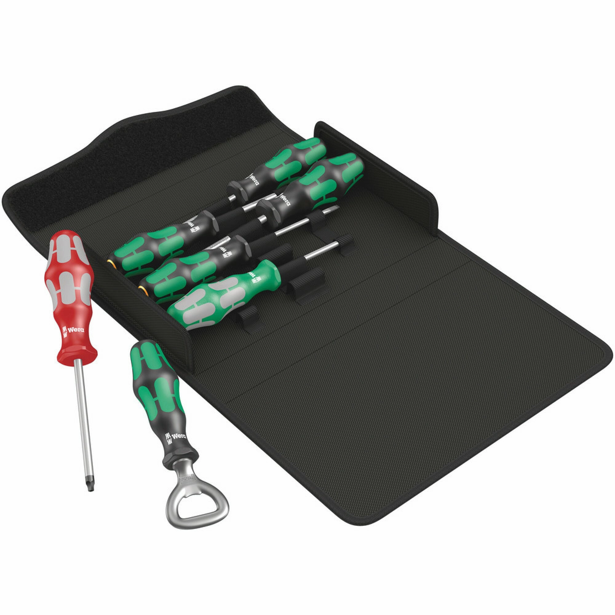 Wera Kraftform 300/7 set 4 Screwdriver set Kraftform Plus, 7 pieces