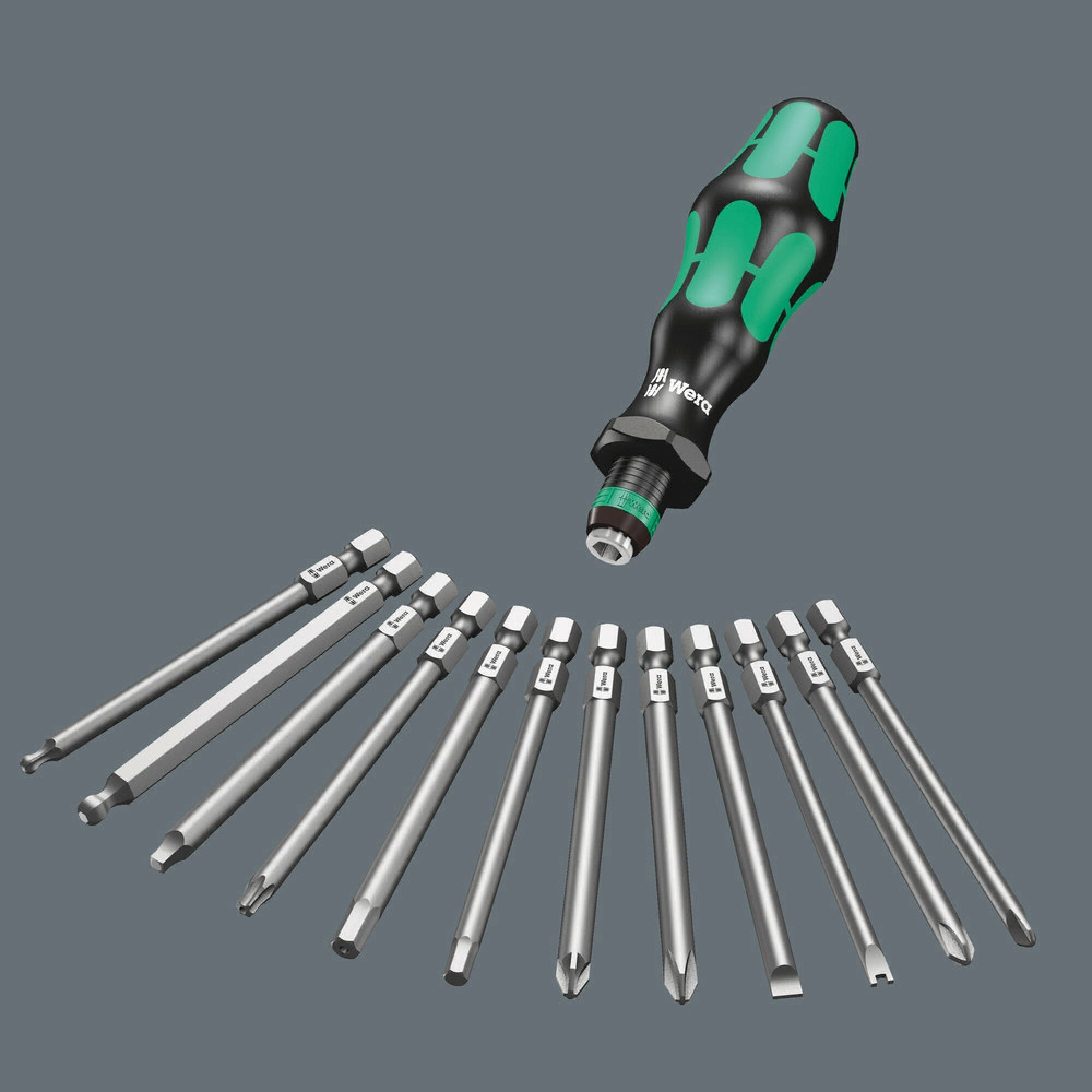 Wera Kraftform Kompakt 60, Imperial, 17 pieces