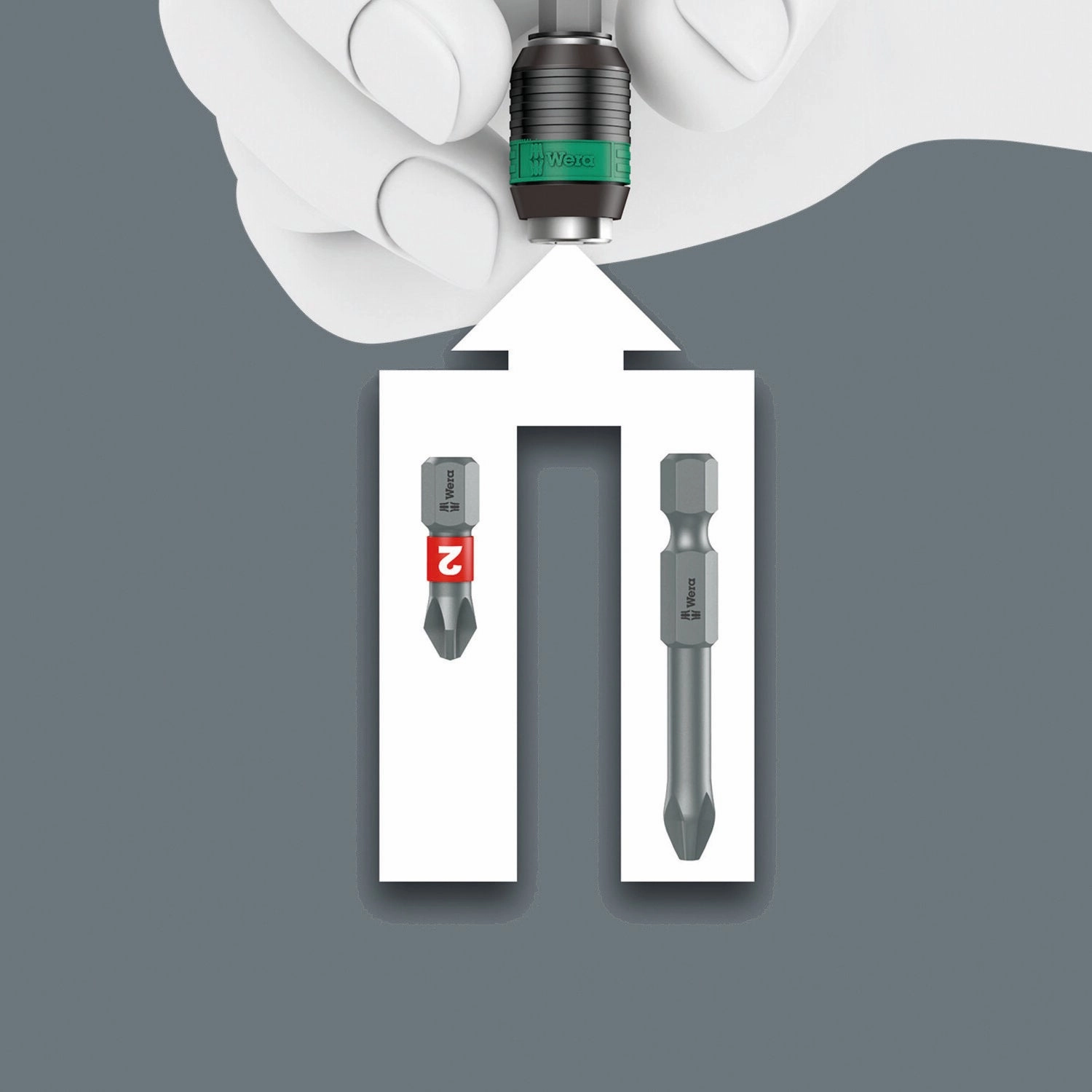 Wera Kraftform Kompakt 60 RA-R 1, 17 Pc.