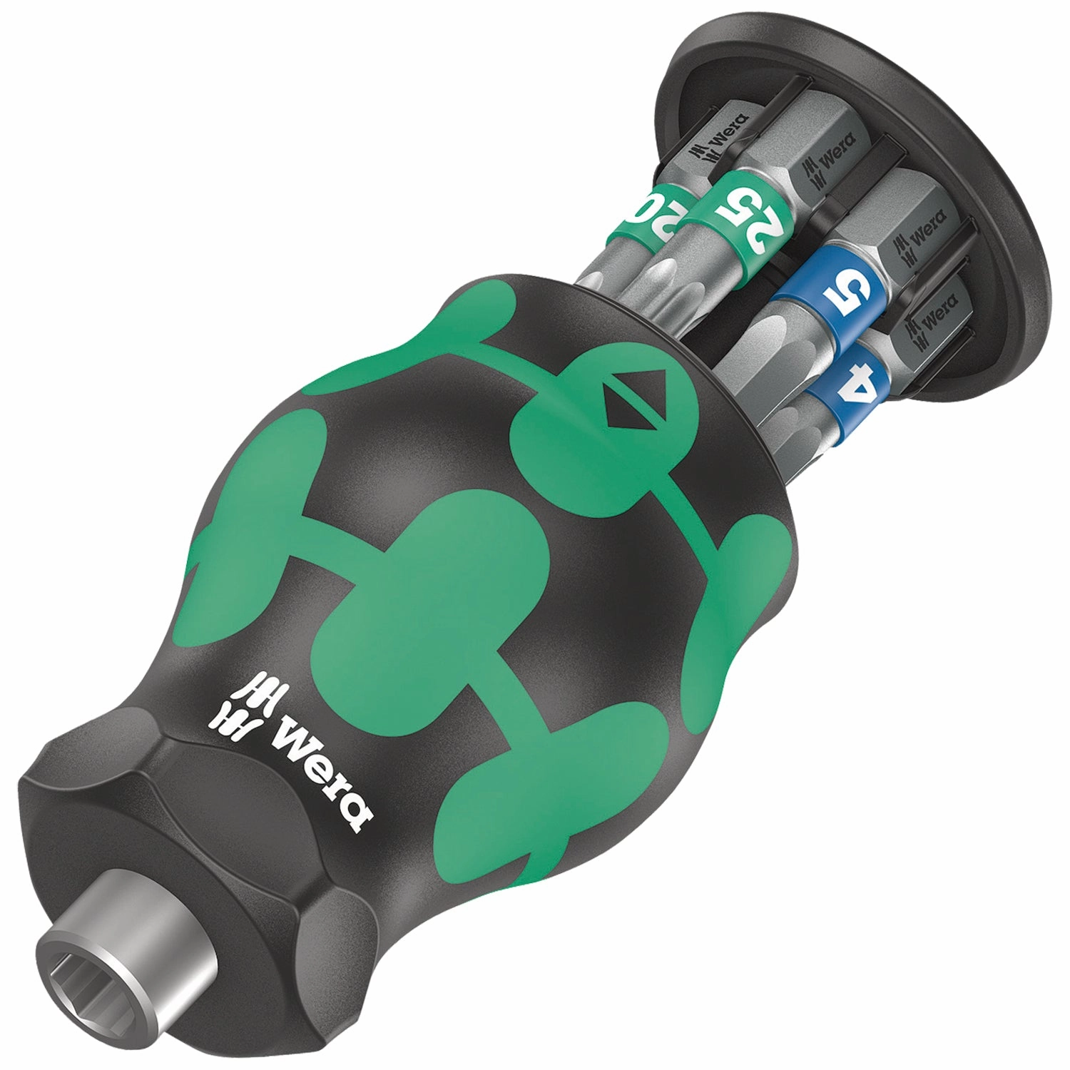 Wera Kraftform Kompakt Stubby magazine 3, 6 pieces