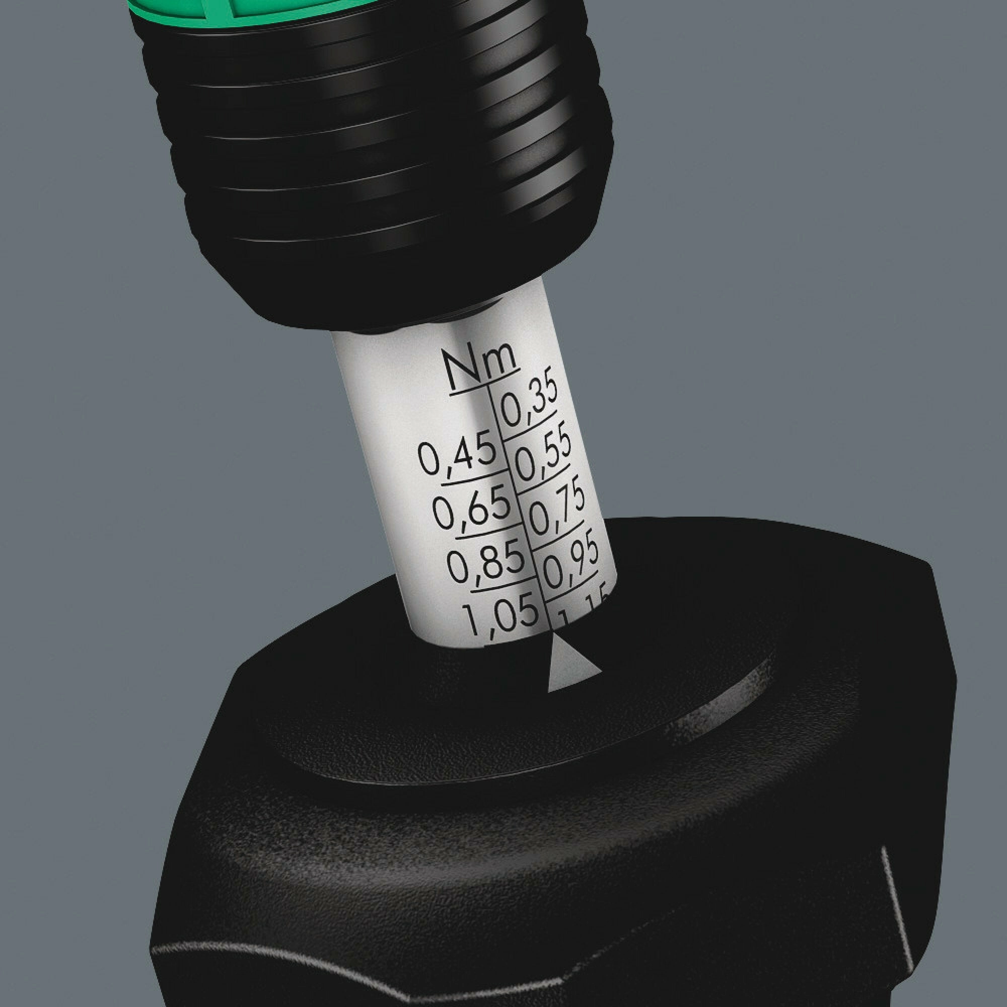 Wera Series 7400 Kraftform adjustable torque screwdrivers (2.5-29.0 in. lbs.) with Rapidaptor quick-release chuck, 7445 x 2.5-11.5 in. lbs.
