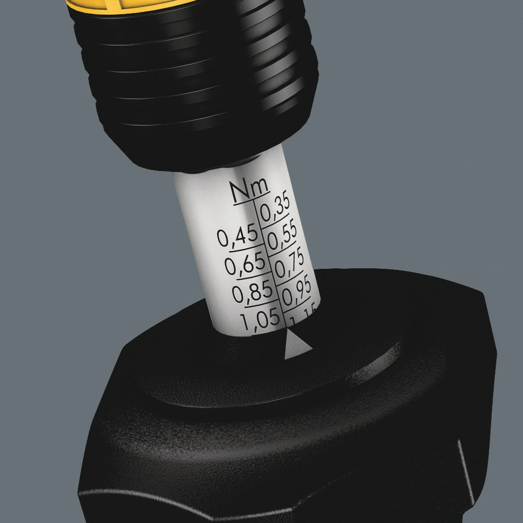 Wera Series 7400 Kraftform ESD adjustable torque screwdrivers (0.1-3.0 Nm) with Rapidaptor quick-release chuck, 7432 ESD x 0.90-1.50 Nm