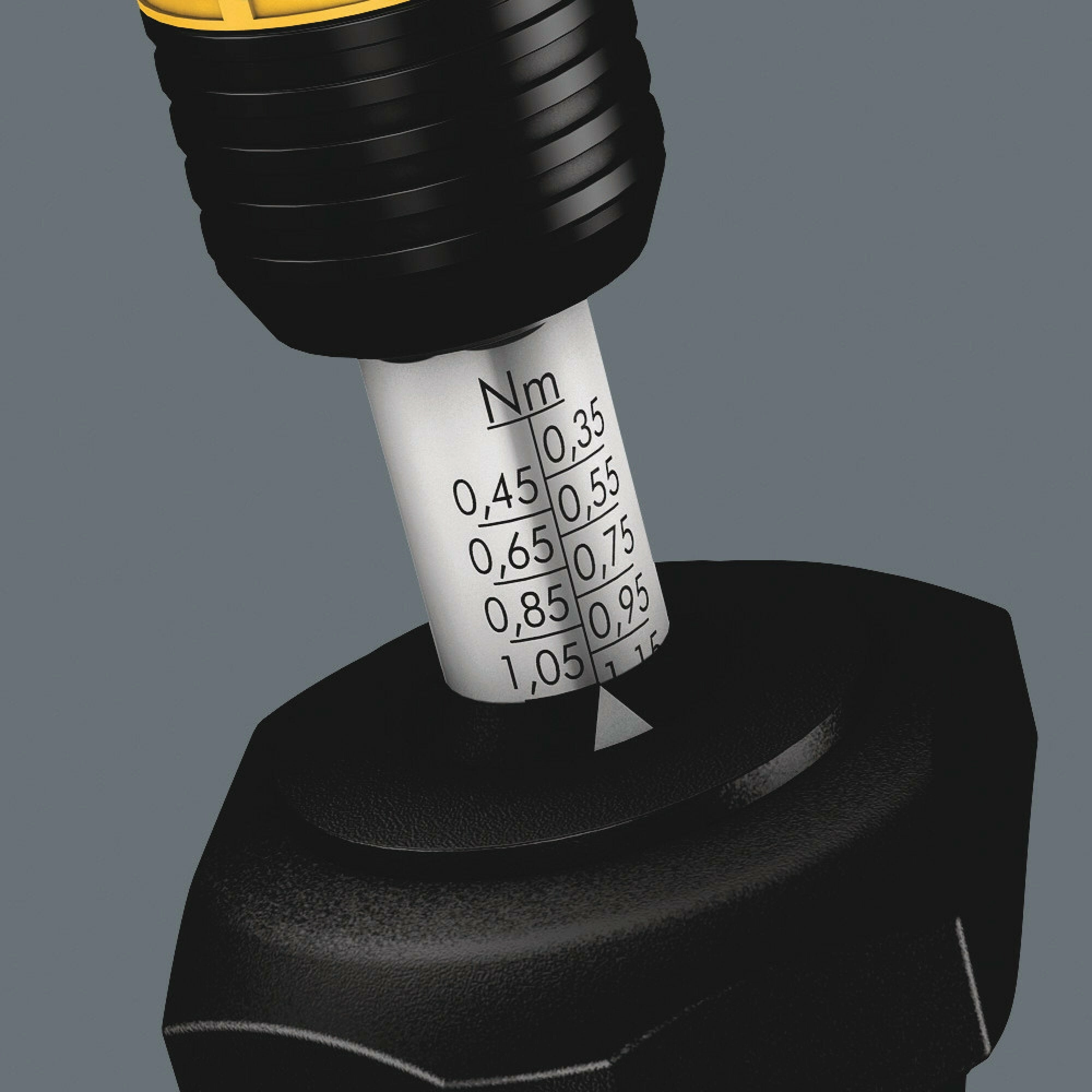 Wera Series 7400 Kraftform ESD adjustable torque screwdrivers (2.5-29.0 in.lbs.) with Rapidaptor quick-release chuck, 7446 ESD x 11-29 in. lbs.