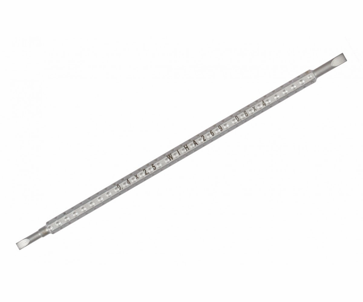 Wiha 26959 System 4 Slotted Drive-Loc Blade 2.0 x 3.5