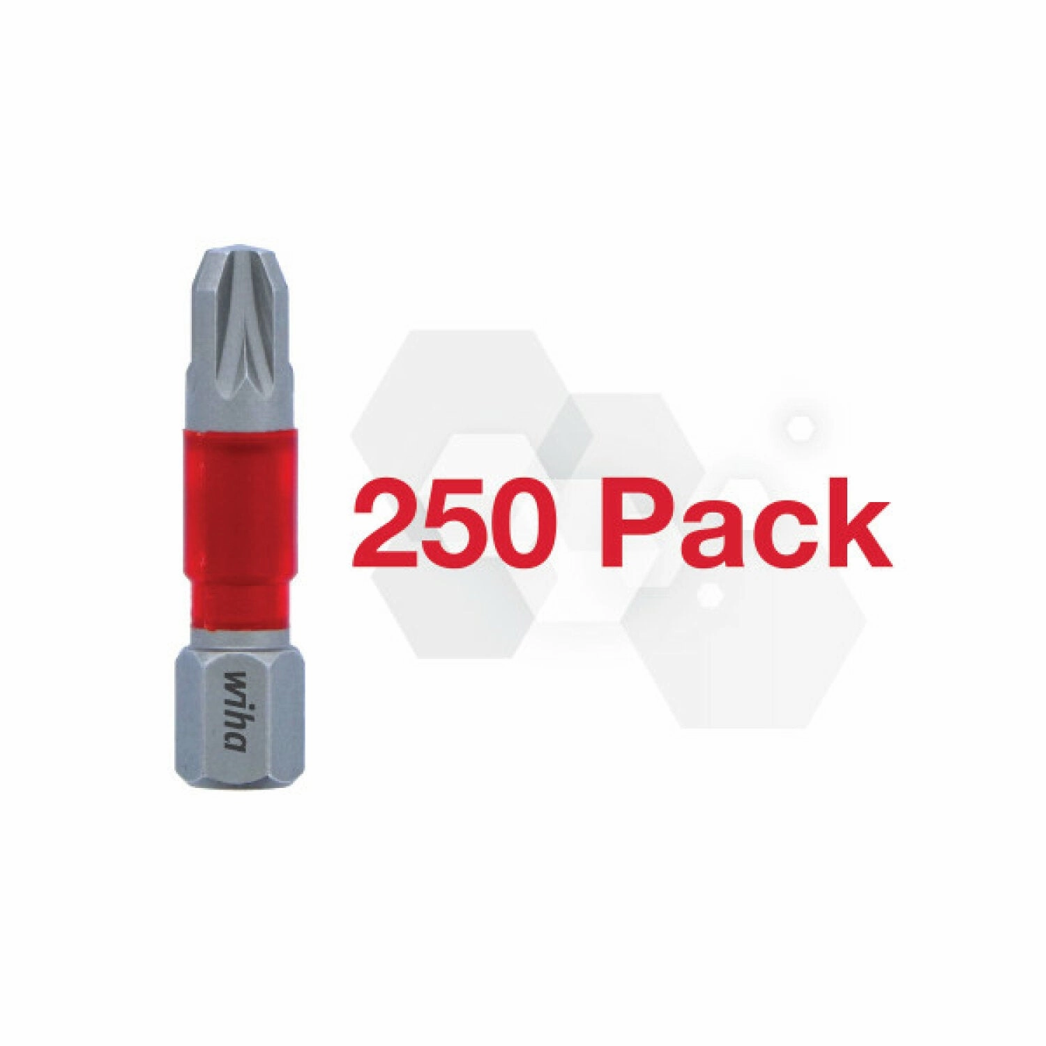 Wiha 76509 Impact Bit Pozi PZ 3x29mm 250pk