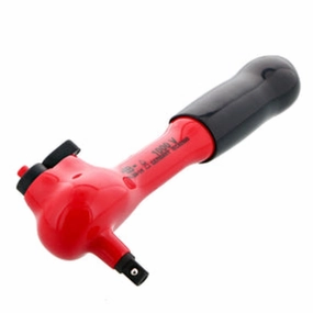 Wiha Tools 12851 Insulated Ratchet, 1/4 Inch x 140 mm
