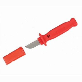 Wiha Tools 15000 Insulated Electricians Cable Stripping Knife 50mm x 216mm