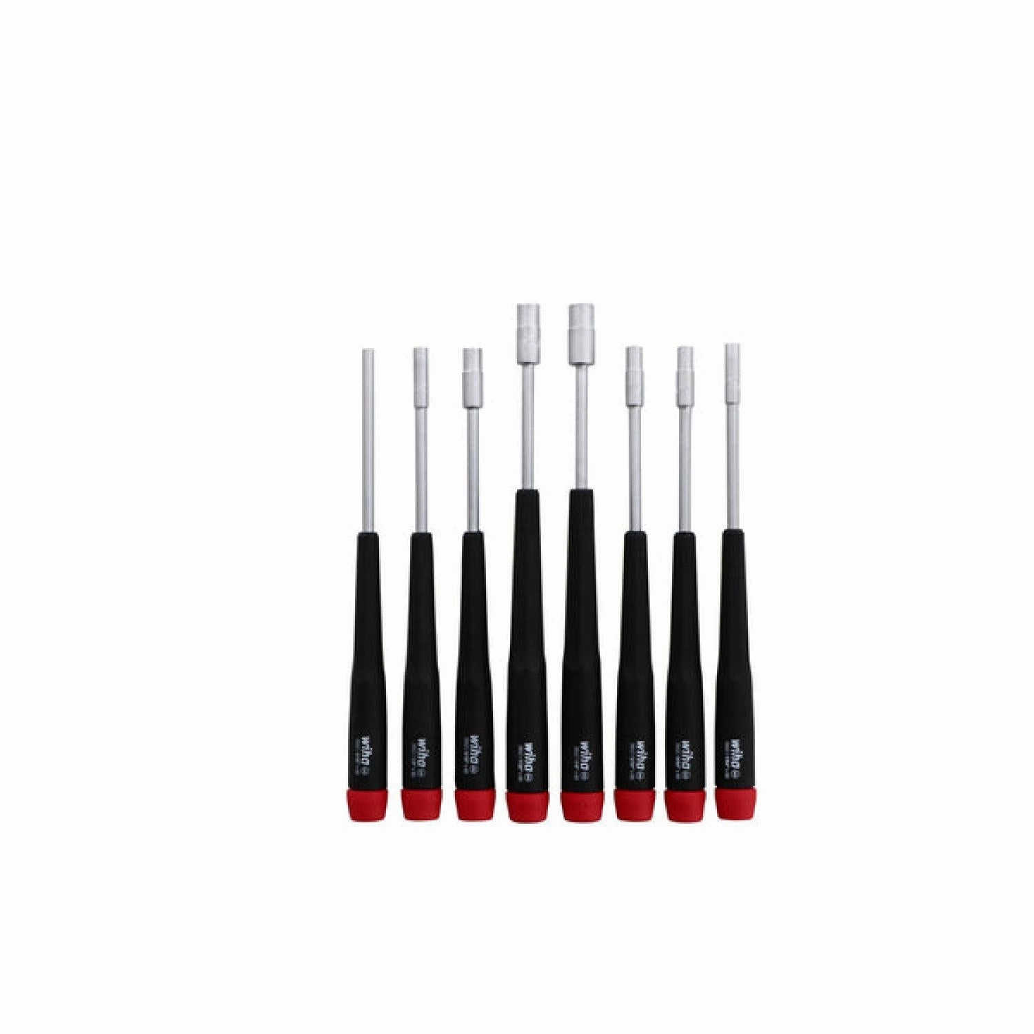 Wiha Tools 26591 8 Piece Precision Nut Driver Set - SAE