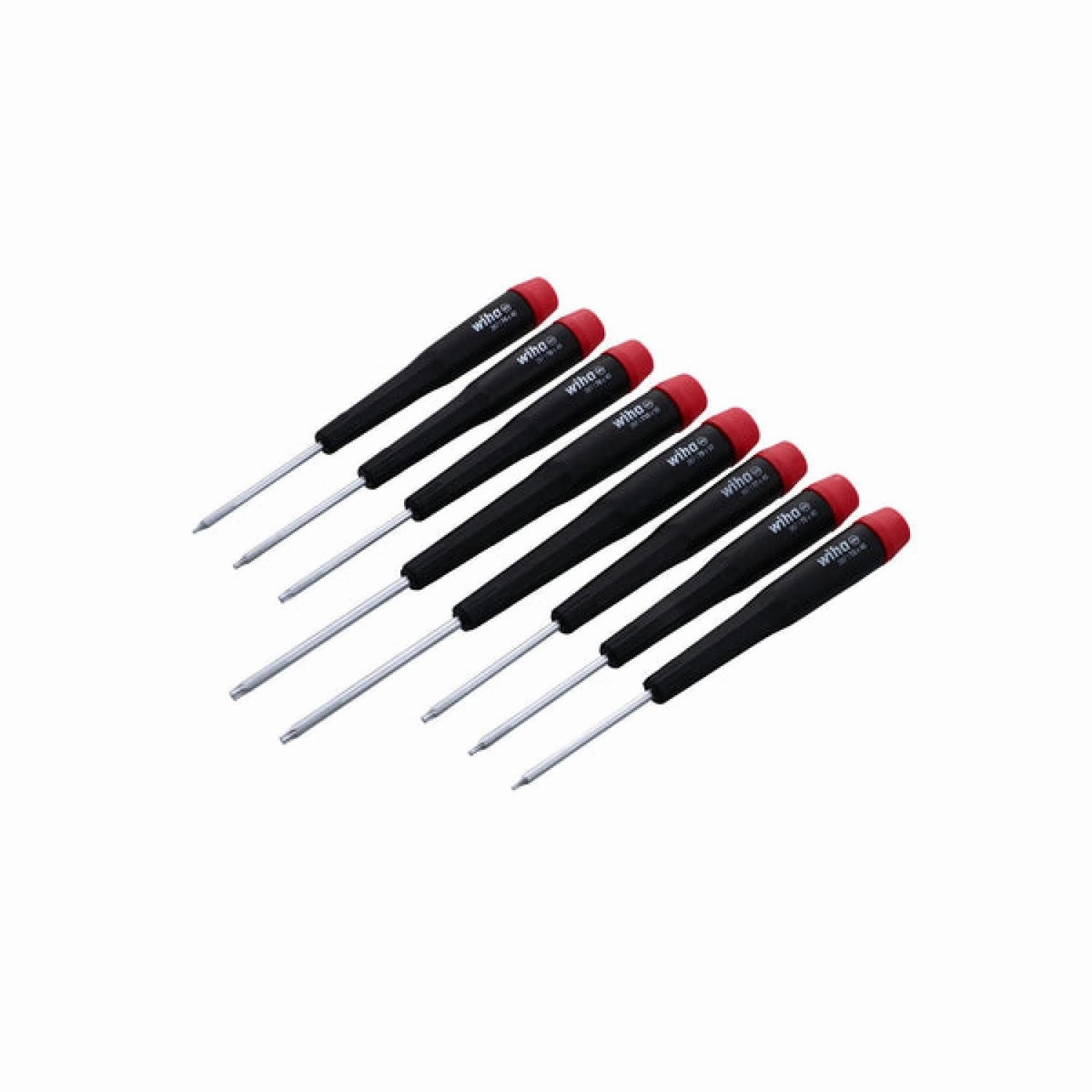 Wiha Tools 26799 8 Piece Precision Torx Screwdriver Set