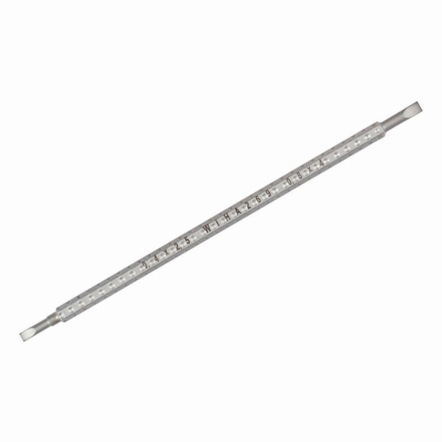 Wiha Tools 26959 System 4 Slotted Reversible Drive-Loc Blade 2.0mm x 3.5mm