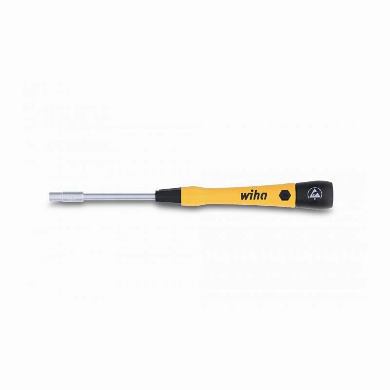 Wiha Tools 27774 ESD Safe PicoFinish Precision Screwdriver - Nutdriver 5/32" x 60mm