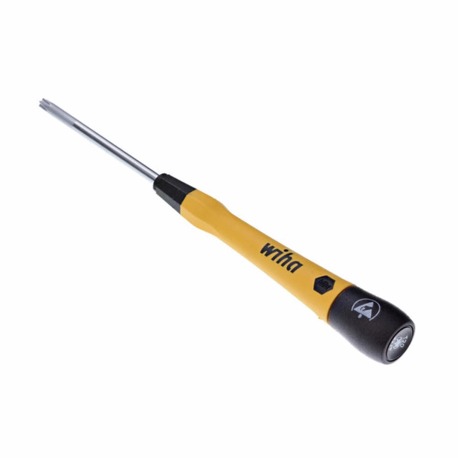 Wiha Tools 27871 ESD Safe PicoFinish Precision Screwdriver - Torx T20 x 60mm