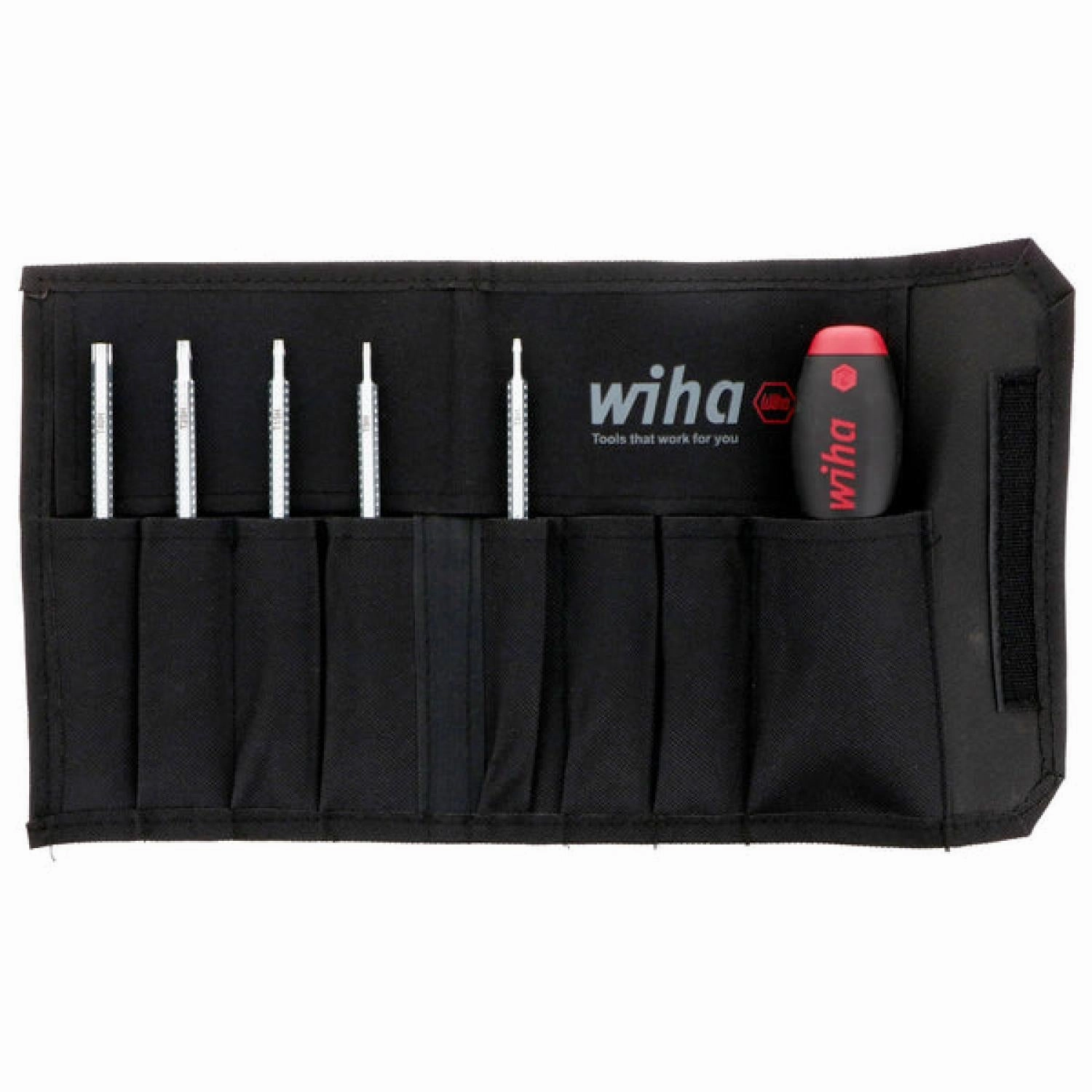 Wiha Tools 28197 6 Piece Drive-Loc VI Security Torx Set