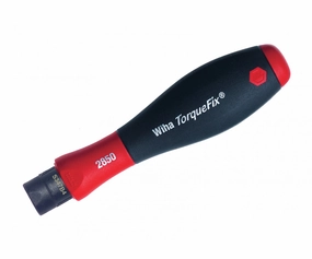 Wiha Tools 28505 SoftFinish TorqueFix Pre-Set Handle 7.5 In/lbs