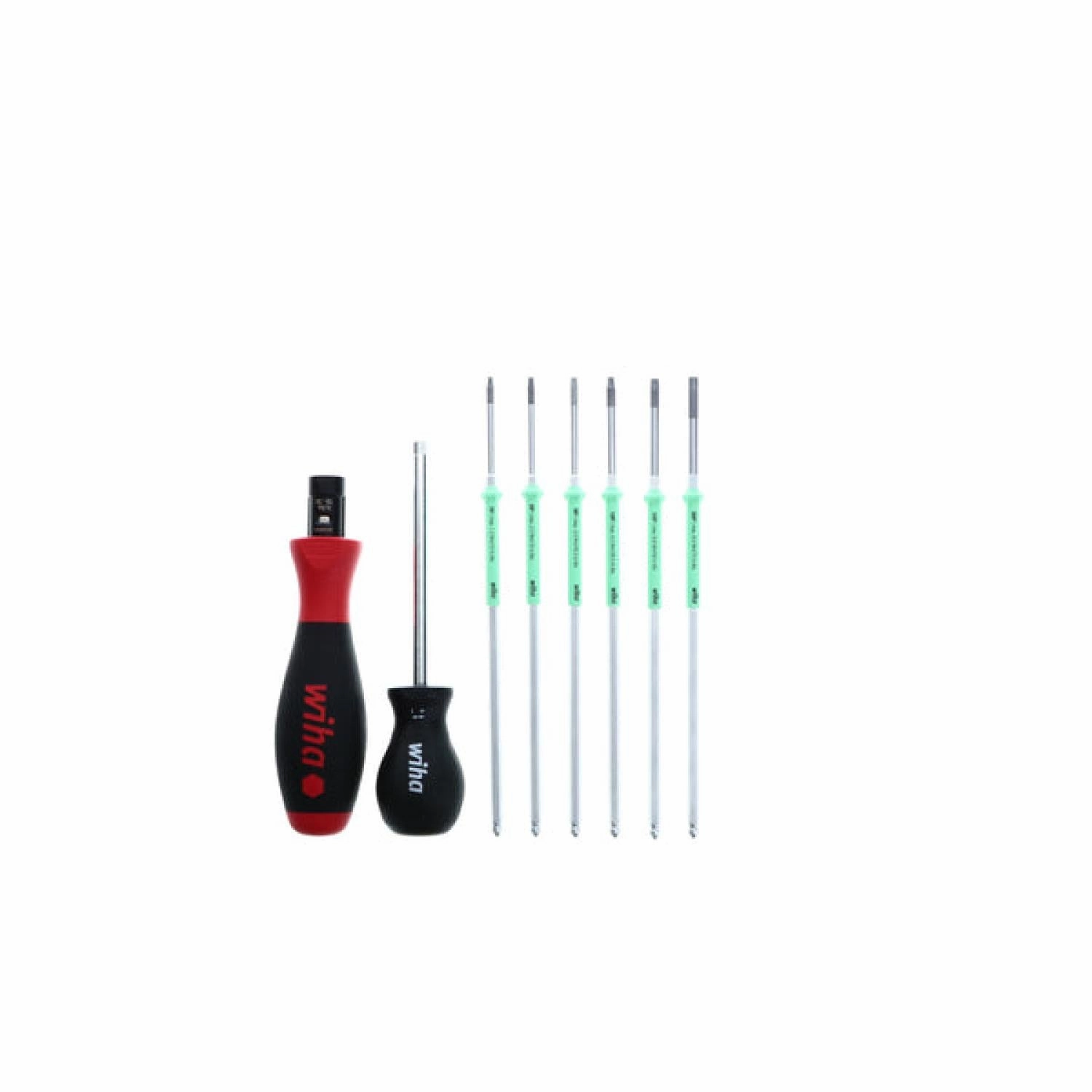 Wiha Tools 28598 8 Piece TorqueControl TorxPlus Blade Set