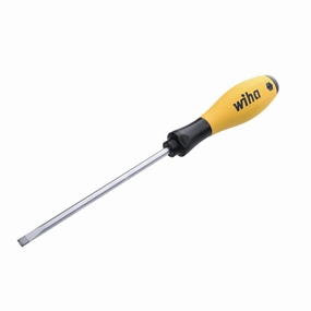 Wiha Tools 30246 SoftFinish ESD Slotted Screwdriver 5.5mm x 125mm