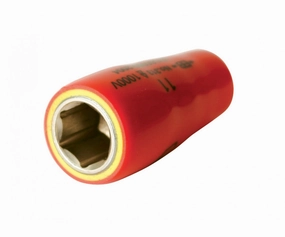 Wiha Tools 31331 Insulated Socket, 1/4" Drive, 10 mm
