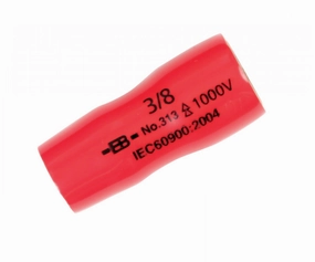 Wiha Tools 31507 Insulated Socket, 3/8" Drive, 7 mm