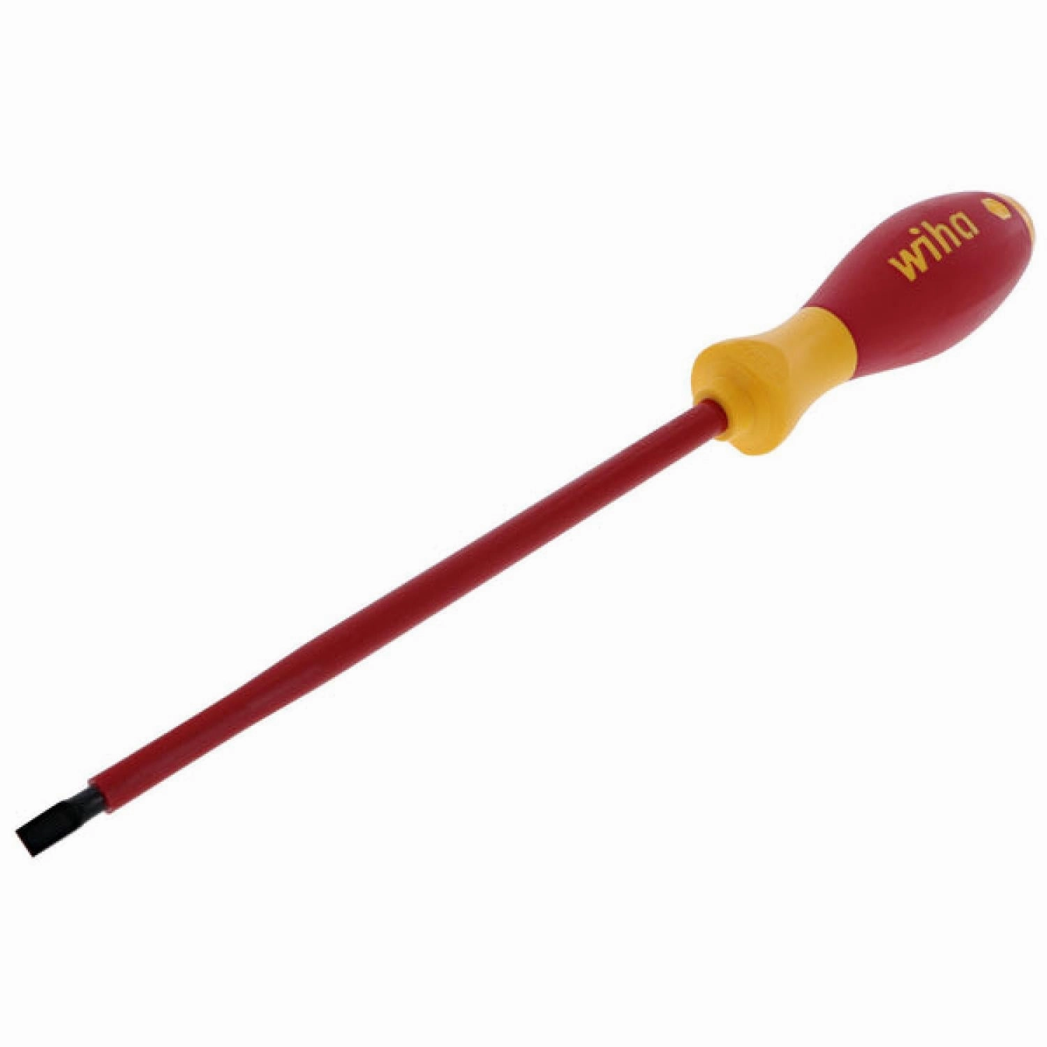 Wiha Tools 32026 Insulated Slotted Screwdriver, 5.5 mm x 175 mm
