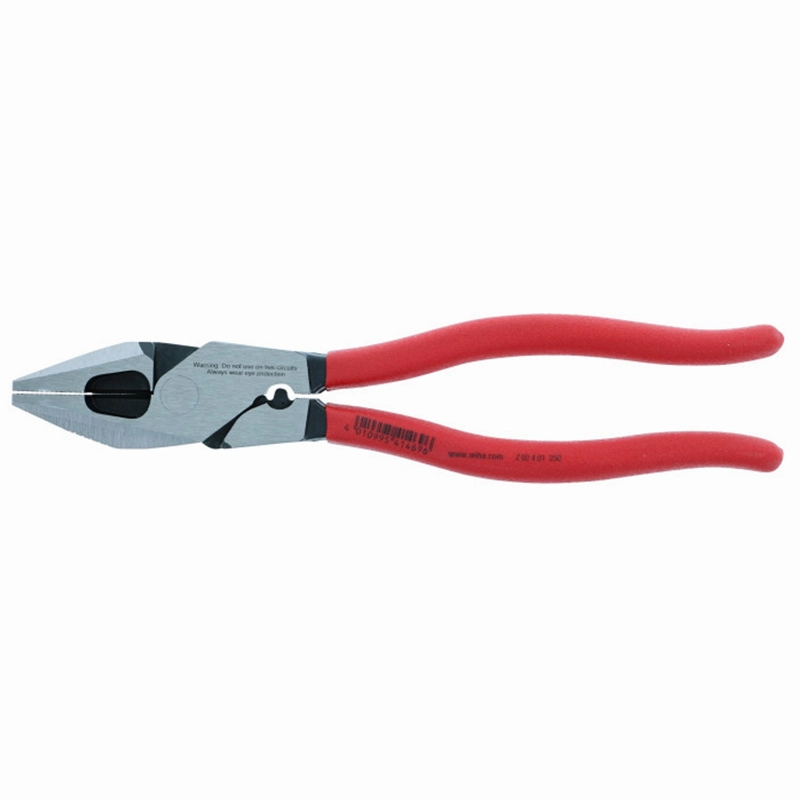 Wiha Tools 32624 Classic Grip NE Style Linemans Pliers with Crimpers 9.5 Inch
