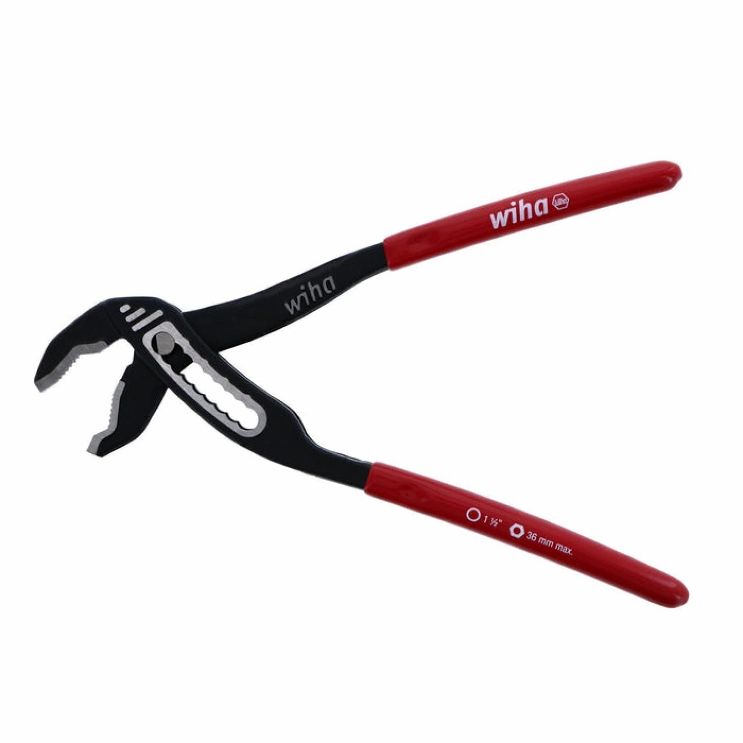 Wiha Tools 32660 7" Adjustable Pliers Box Type with Vinyl Grip